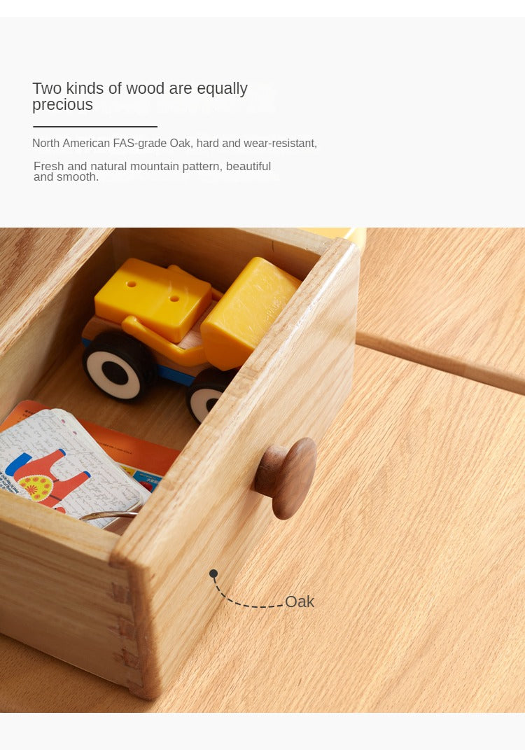 Solid Oak & Beech Wood Bookshelf - Sturdy Wooden Shelf for Home, Office & Library - Perfect for Organizing Books, Decor & Storage