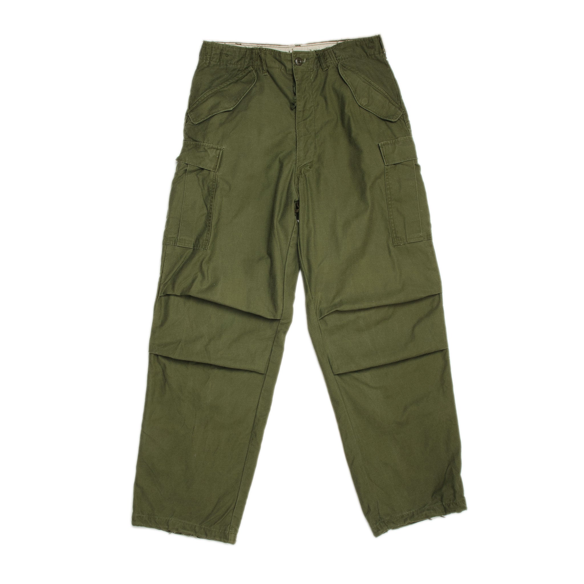 Vintage US Army Field Trousers Pants - Medium Long 34x32 - Authentic M65 Vietnam War Era Military Pants (1965-1975) - Perfect for Reenactments, Outdoor Adventures & Vintage Fashion