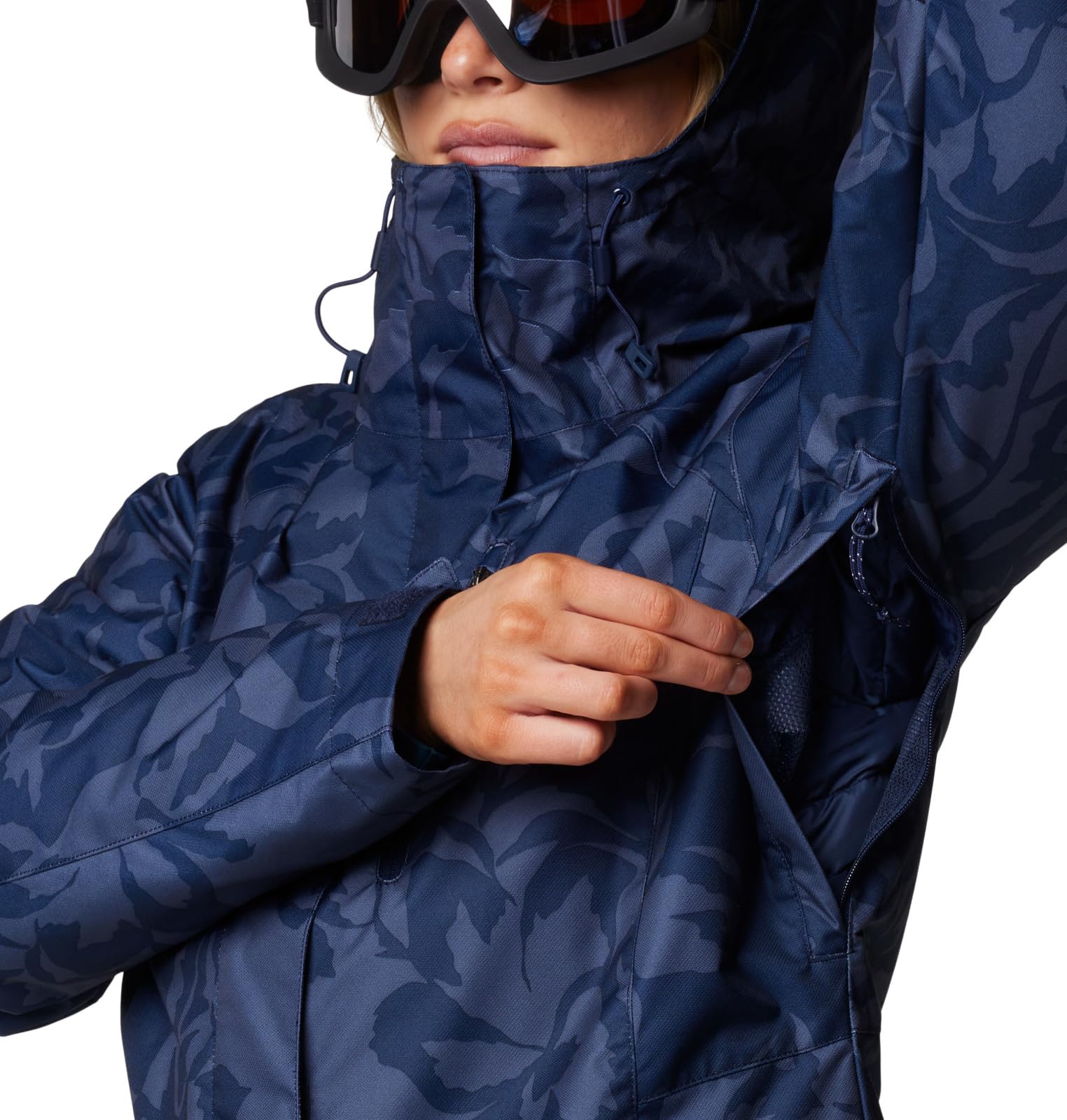 Columbia Women's Whirlibird V Printed Waterproof Interchangeable Jacket - Lightweight Winter Coat for Hiking, Skiing & Outdoor Activities