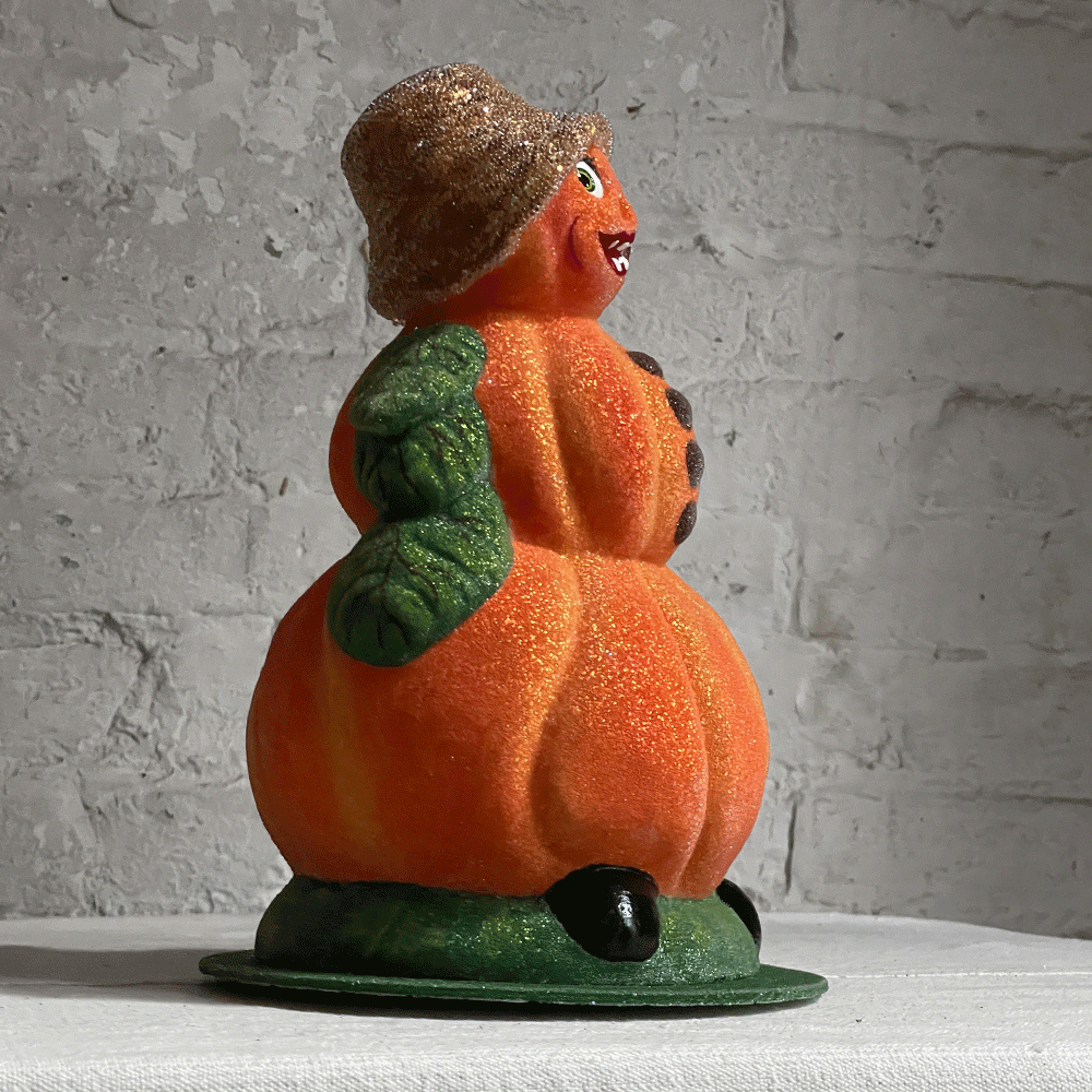 Mrs. Pumpkin Beaded Handbag - Elegant Beaded Pumpkin Clutch for Women | Perfect for Fall Parties, Weddings & Evening Events