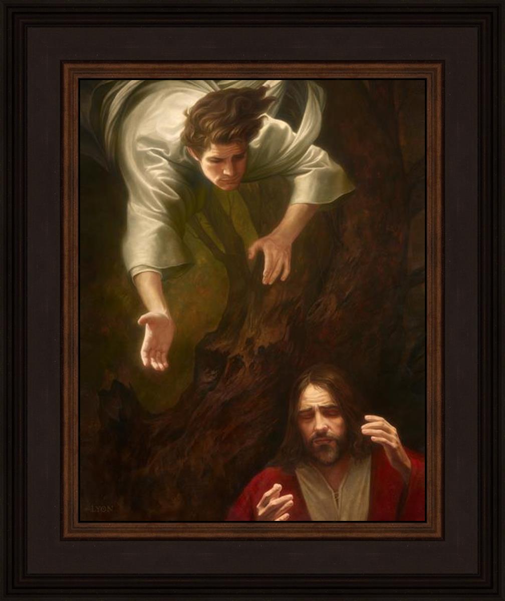 Gethsemane by Howard Lyon - Premium Religious Art Print for Home & Church Decor - Perfect for Worship Spaces, Prayer Rooms & Sacred Wall Art