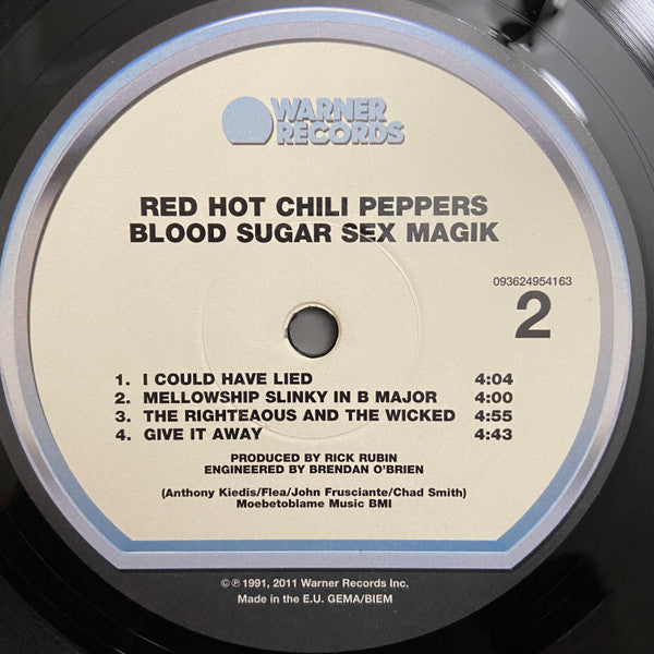 Red Hot Chili Peppers - Blood Sugar Sex Magik (2xLP Vinyl Record, Album, Reissue, Remastered, 180 Gram) - Mint Condition - Perfect for Music Collectors & Vinyl Enthusiasts