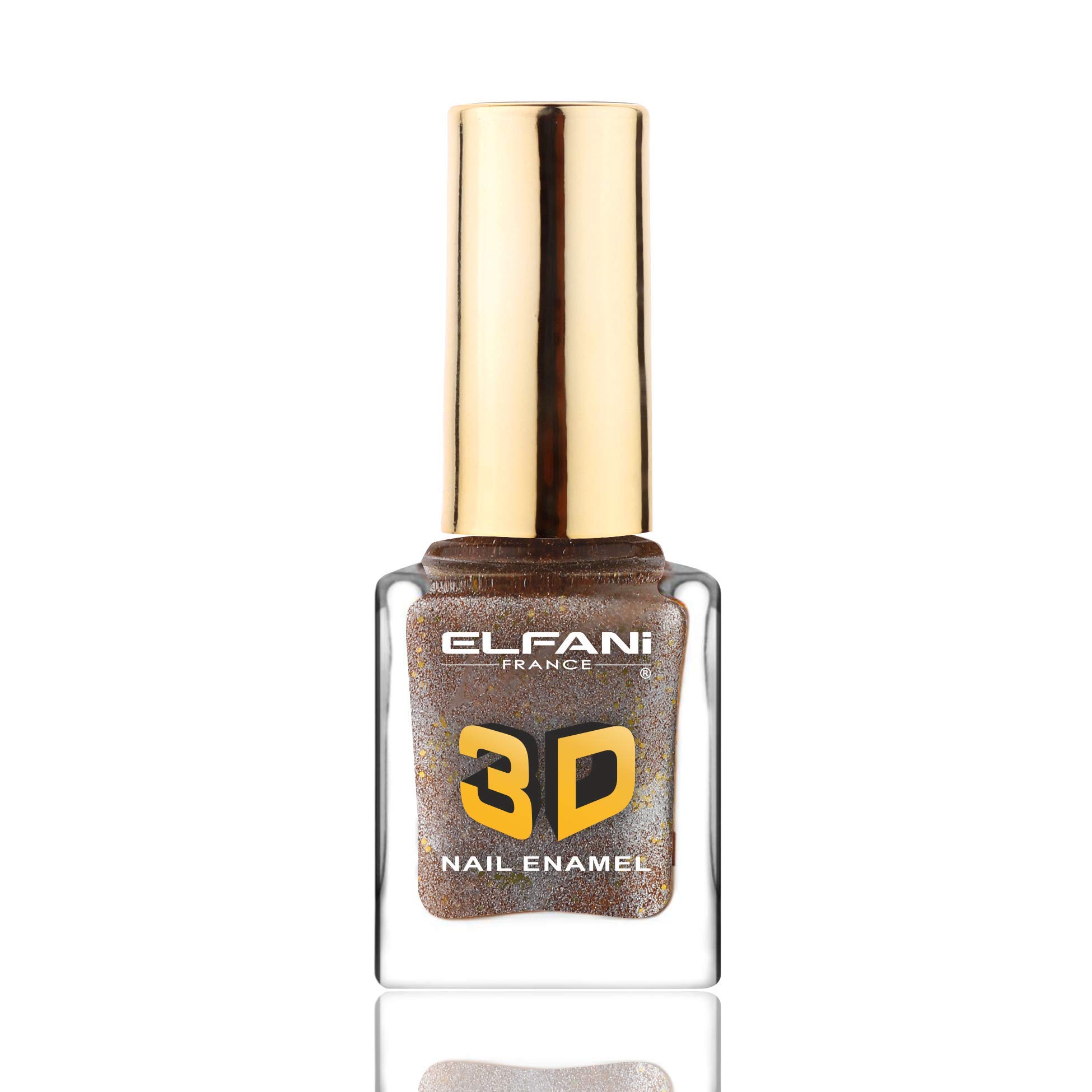 Elfani 3D Texture Nail Polish - Long Lasting Gel Polish with Unique 3D Effect for Salon-Quality Manicures at Home | Perfect for Parties, Weddings, and Special Occasions