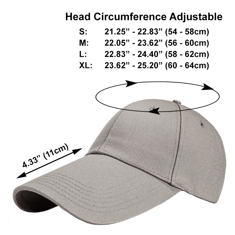 LO CO MO Extra Long Bill Fishing Hat for Men & Women - Adjustable Trucker Snapback Baseball Cap with Wide Brim Sun Protection - Perfect for Outdoor Fishing, Hiking, and Beach Activities