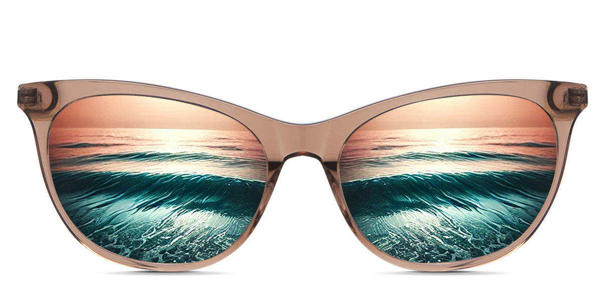 Gaia Women's Prescription Polarized Sunglasses - UV Protection, Anti-Glare for Driving, Outdoor & Fashion Use