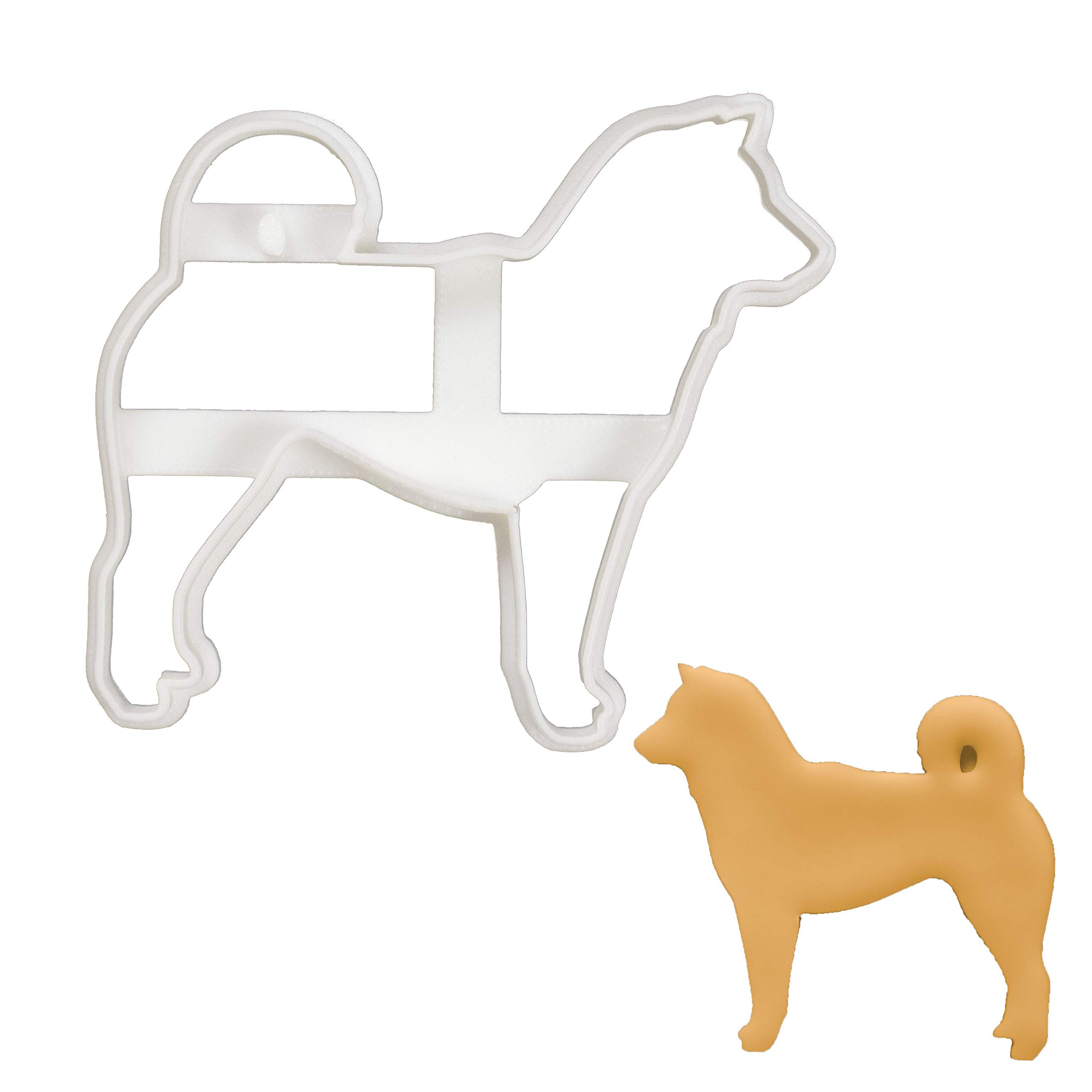 Shiba Inu Dog Cookie Cutter - 1 Piece Stainless Steel Baking Tool for Cookies, Biscuits & Pastries | Perfect for Dog Lovers, Japanese Culture Fans & Home Bakers
