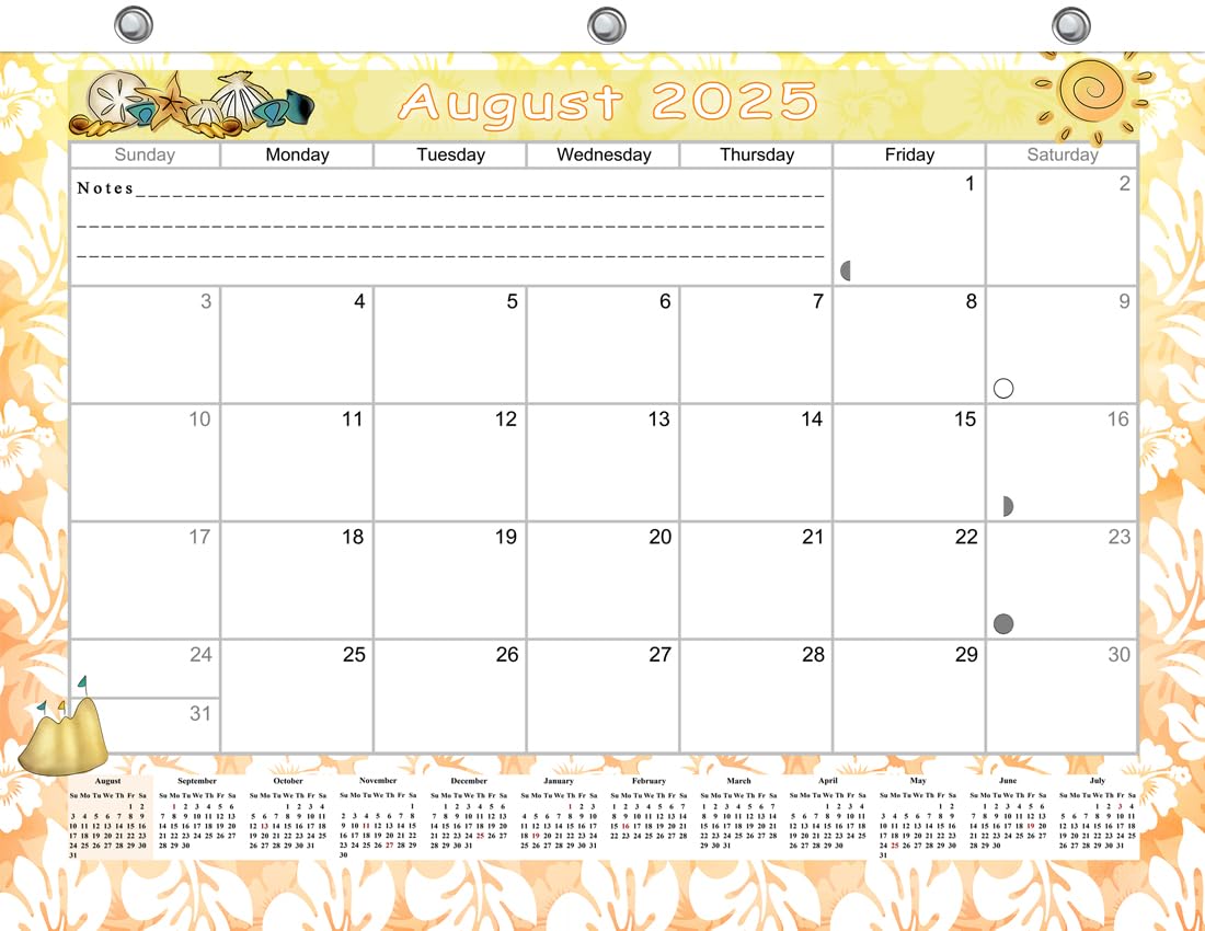 2025-2026 Student Planner - 12 Month Academic Calendar for College & High School | 3-Ring Binder, Desk or Wall Organizer | School & Office Supplies | Made in USA | Perfect for Homework Tracking, Class Schedules & Study Planning