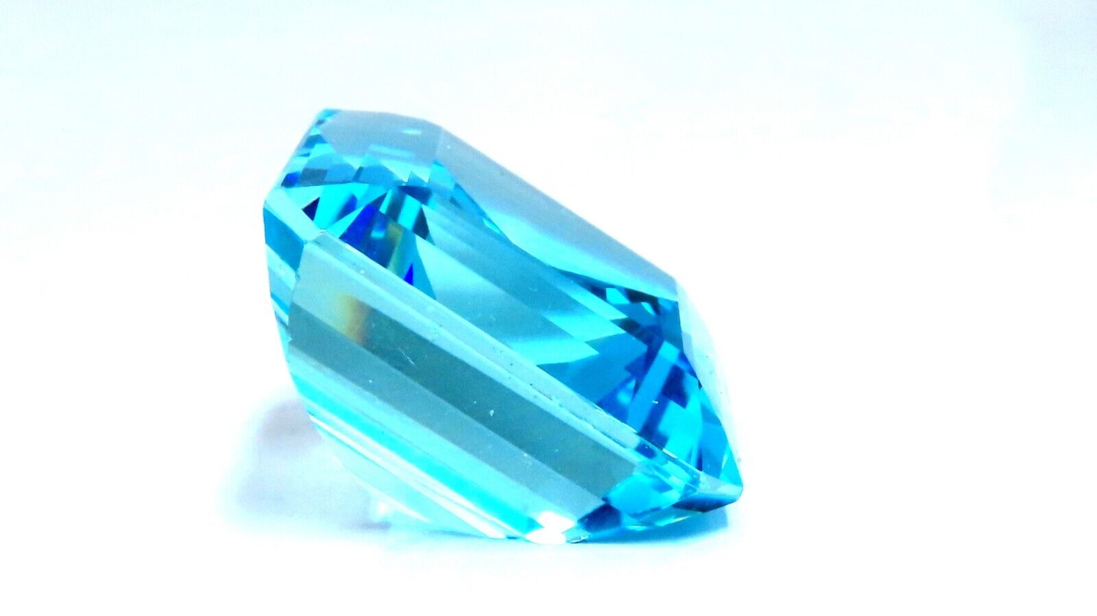 GIA Certified 46.87ct Natural Blue Emerald Cut Aquamarine Gemstone - Stunning Birthstone Jewelry for March, Engagement Rings & Luxury Gifts