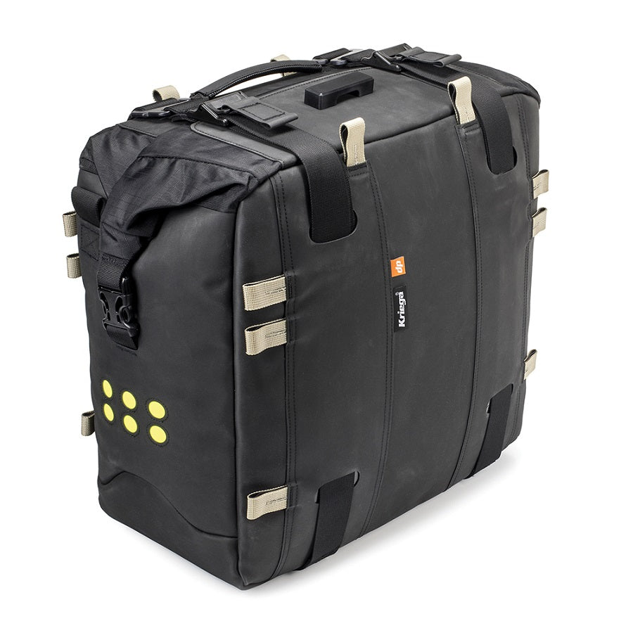 Kriega OS 32 Adventure Motorcycle Soft Pannier - Waterproof Luggage Bag for Touring, Commuting & Off-Road Riding