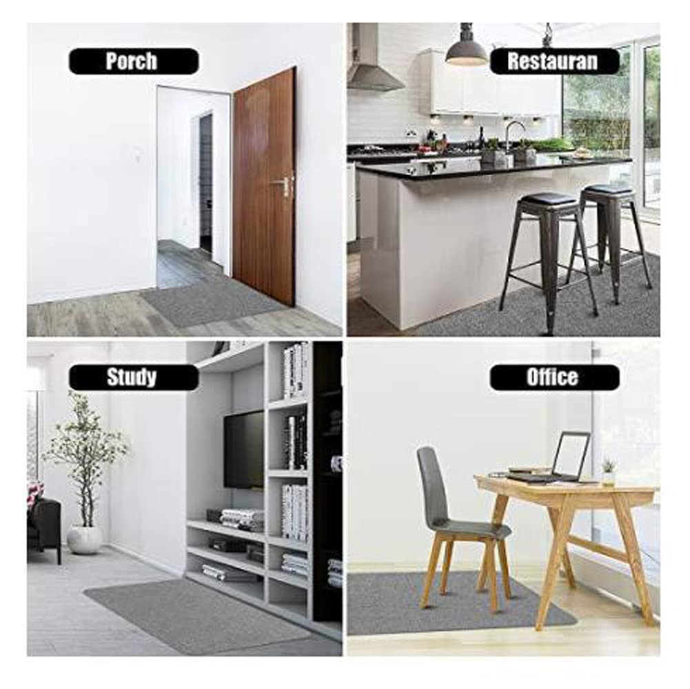 **Rectangular Chair Mat for Hardwood Floors & Low Pile Carpet – Office, Home & Gaming Use – Protects Floors from Rolling Chairs**    *(Ideal for home offices, gaming setups, and workspaces – durable floor protection for smooth chair movement!)*
