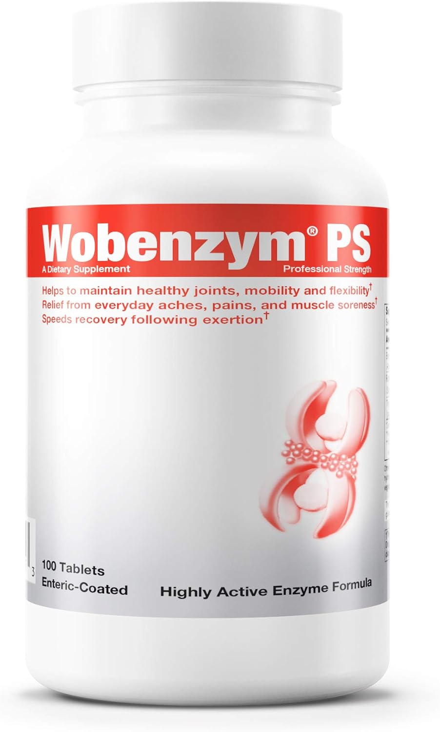 Douglas Labs Wobenzym PS - 100 Count | Enzyme Supplement for Joint Support & Inflammation Relief | Ideal for Athletes & Active Lifestyles