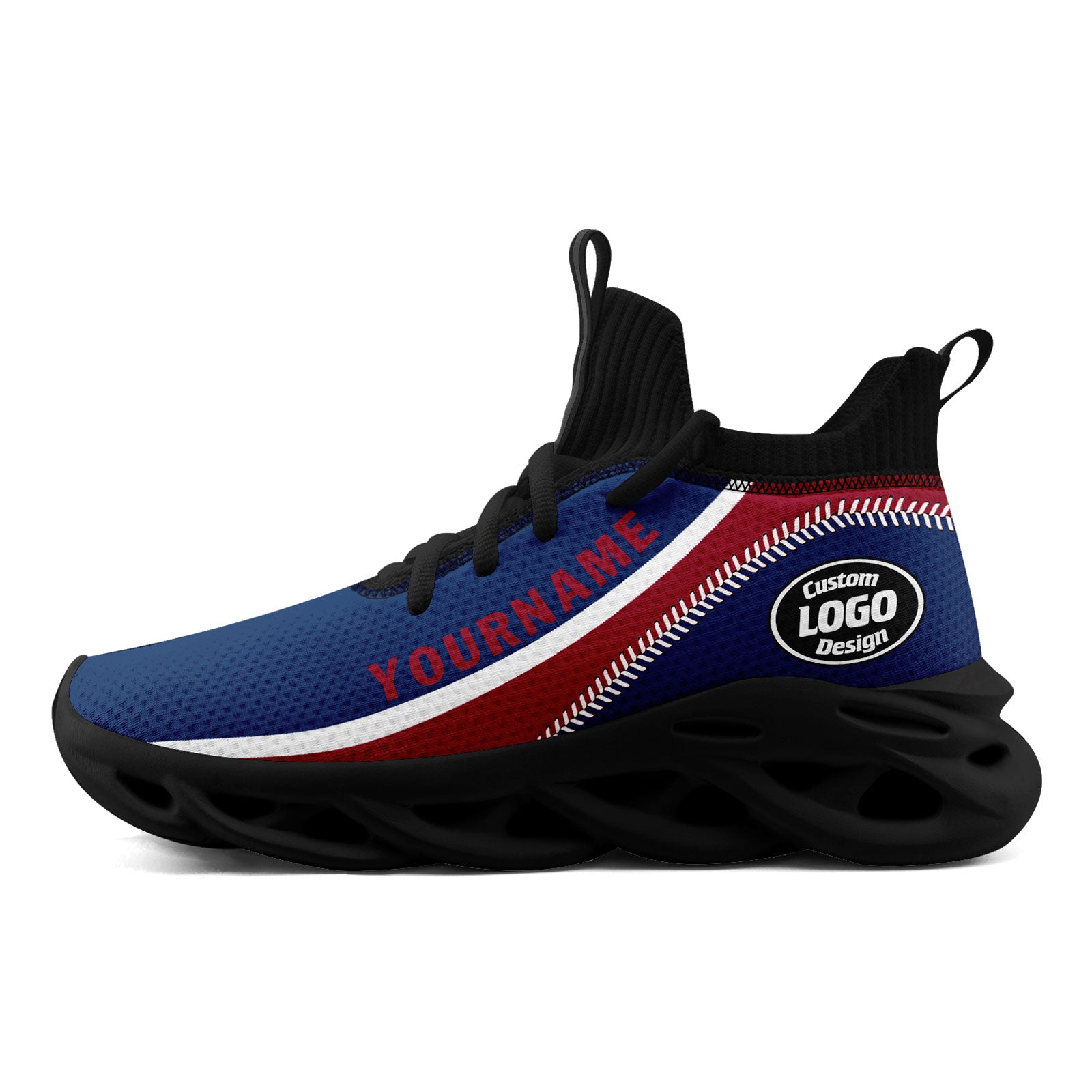 Custom Maxsoul Personalized Sneakers - Breathable Lightweight Running Shoes for Men & Women (Style FN030A D028016) - Perfect for Jogging, Gym Workouts & Casual Wear