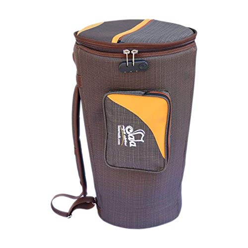 Waterproof Padded Bass Darbuka Doumbek Gig Bag Case for Medium Drums - Perfect for Travel, Storage & Live Performances (Model SAFE-325)
