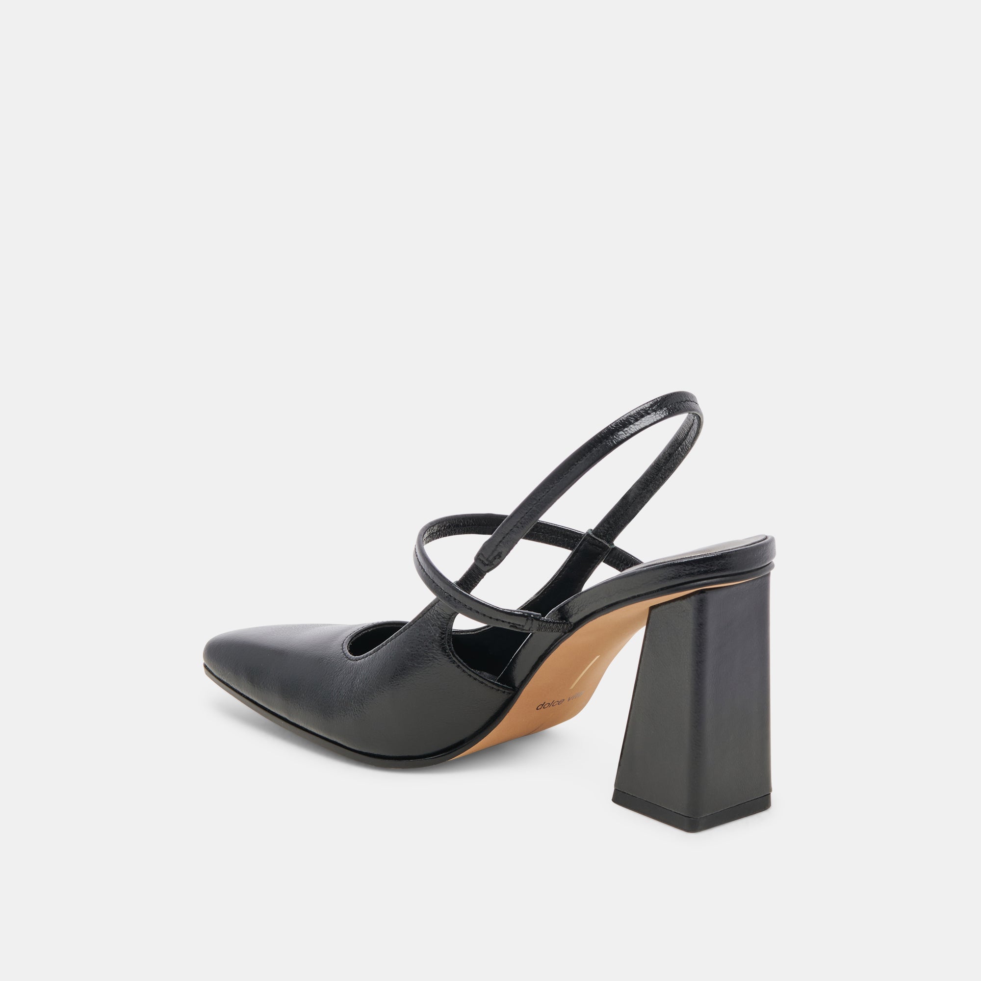 SOYER Women's High Heels - Midnight Crinkle Patent Leather Pumps for Party, Wedding & Evening Wear - Comfortable Dress Shoes for Women