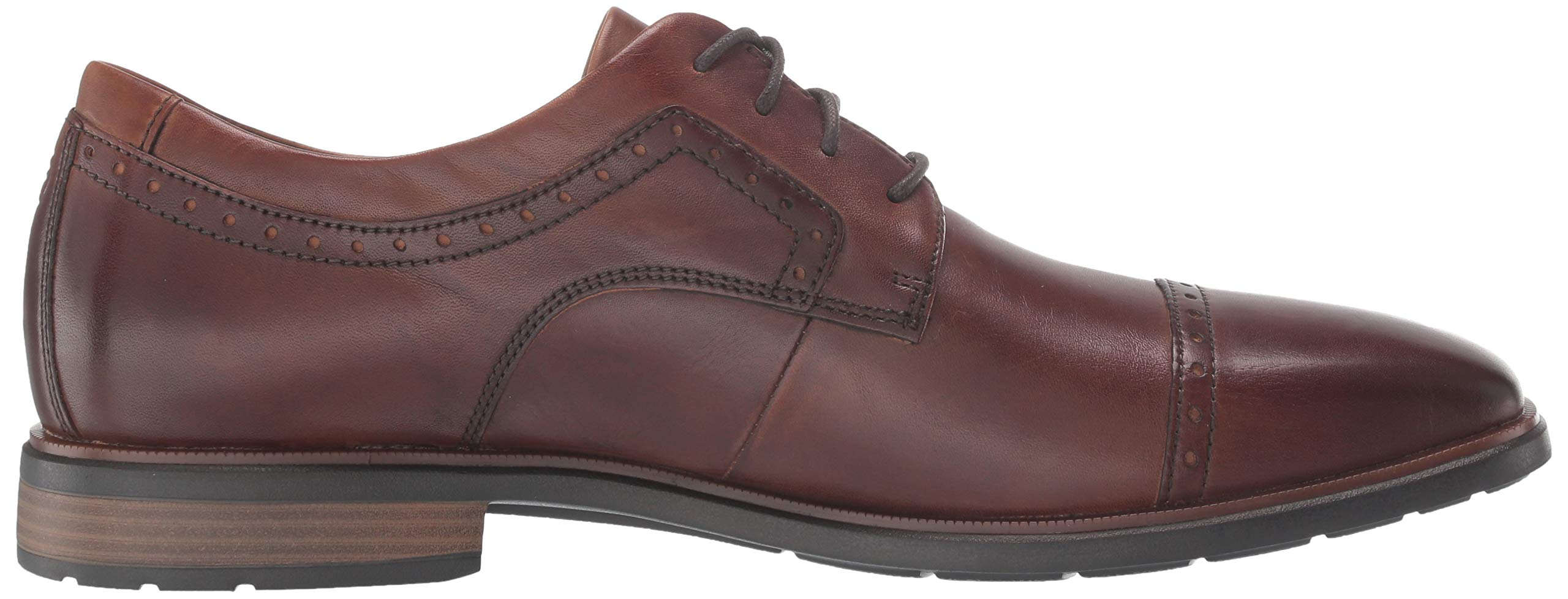 Rockport Men's DS Business 2 Cap Oxford Dress Shoes - Comfortable & Stylish Leather Formal Shoes for Office, Wedding & Business Occasions