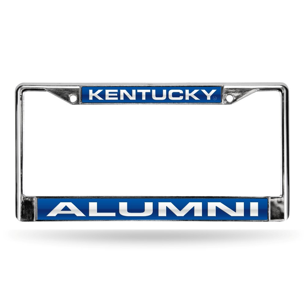 Kentucky Wildcats Alumni Chrome Metal Laser Cut License Plate Frame - Perfect for UK Graduates & Fans - Show Your Pride on Cars, Trucks & Tailgates