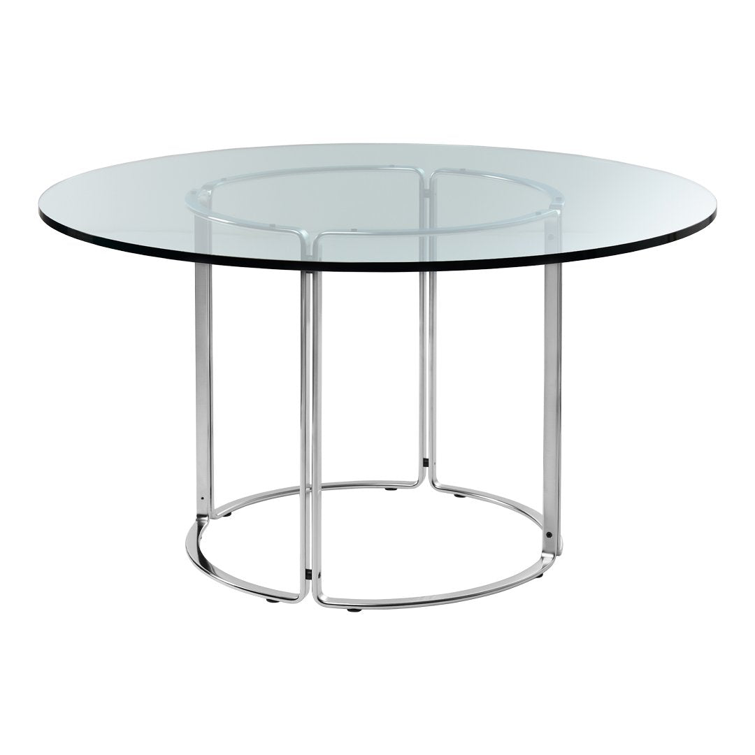 Premium HB 120 Dining Table Set - Modern 6-Seater Wooden Kitchen Table with Extendable Leaf - Perfect for Family Dinners, Entertaining Guests & Small Space Dining Rooms