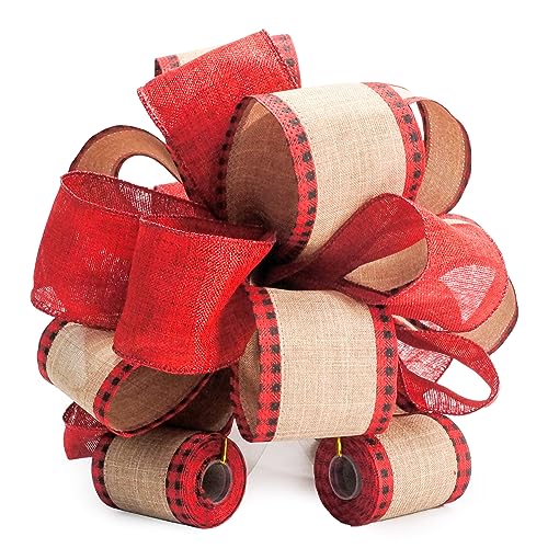 Red With Jute