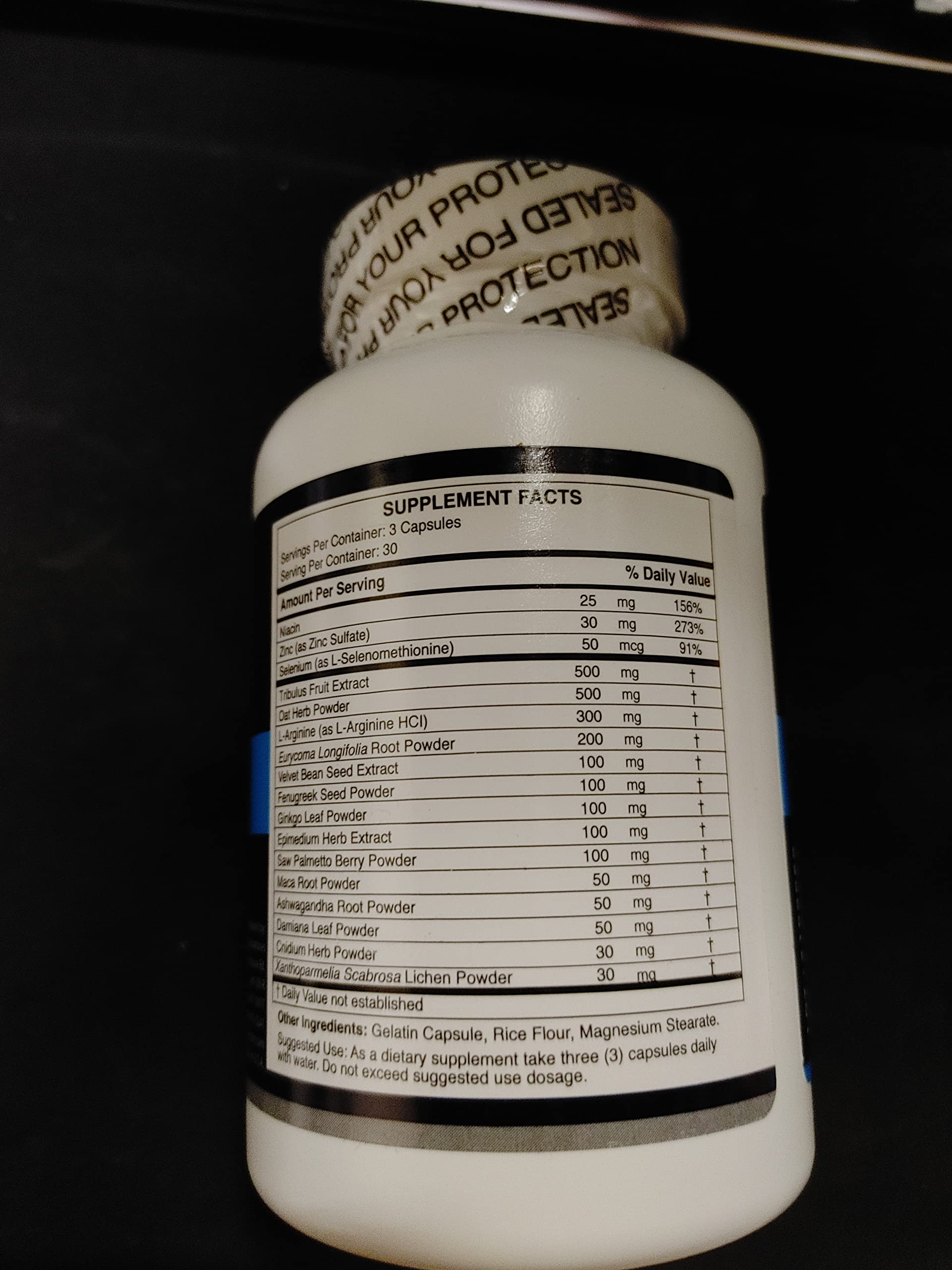 Loaded Maximum Male Performance Dietary Supplement - 90 Capsules (3 Bottle Pack) | Natural Testosterone Booster & Energy Enhancer for Men | Supports Muscle Growth, Stamina & Vitality | Perfect for Gym, Workout & Active Lifestyle