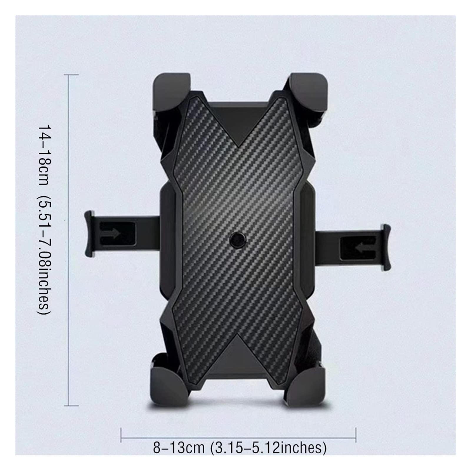Universal Bike Phone Holder - Adjustable Handlebar Mount for Bicycle & Motorcycle, Secure Smartphone Cradle for Cycling, Commuting & Outdoor Adventures