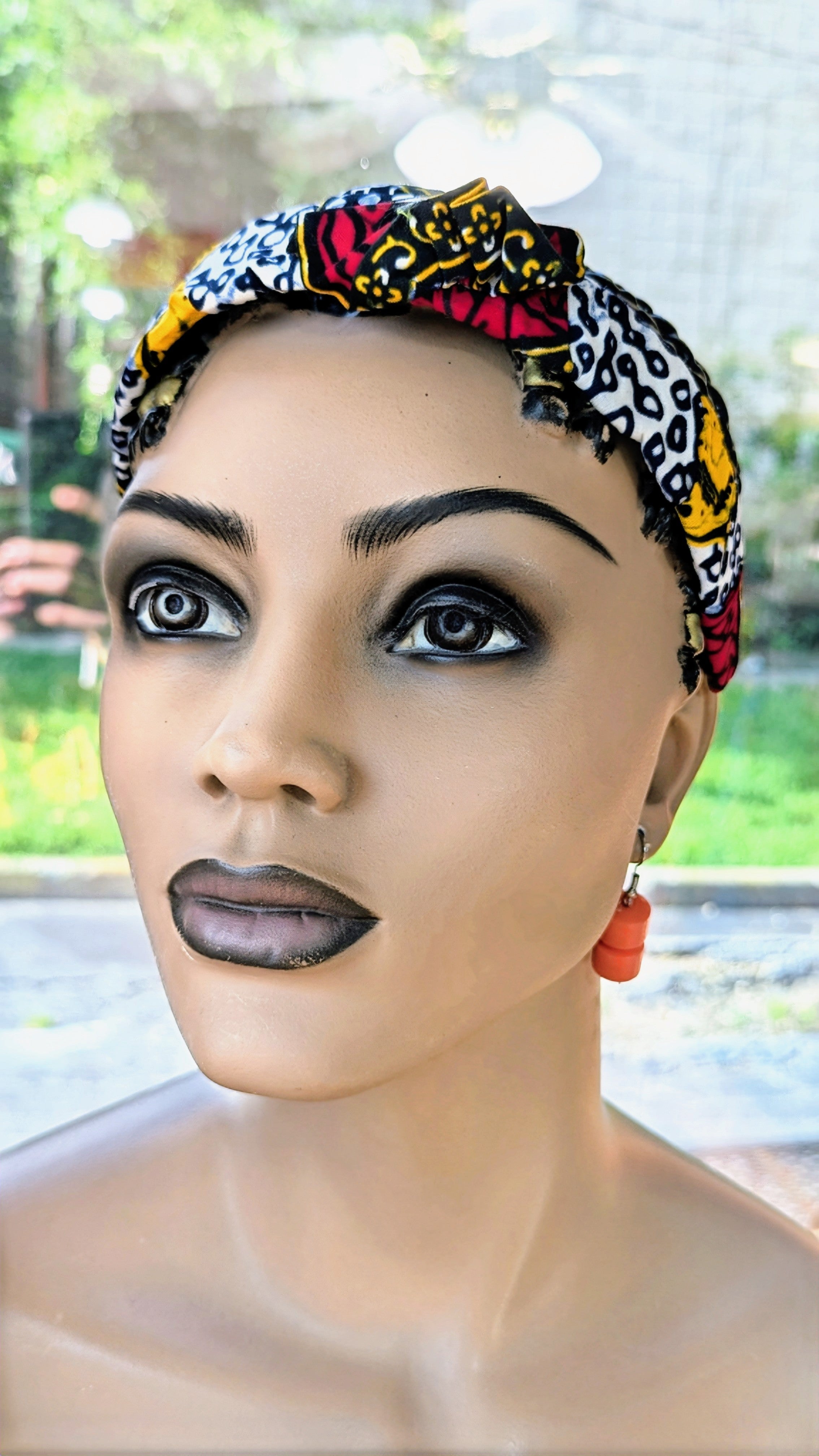 Dupsie's Nida Elegance African Print Ankara Alice Headband - Stylish Hair Accessory for Women, African Fashion Headwrap for Parties, Weddings & Special Occasions