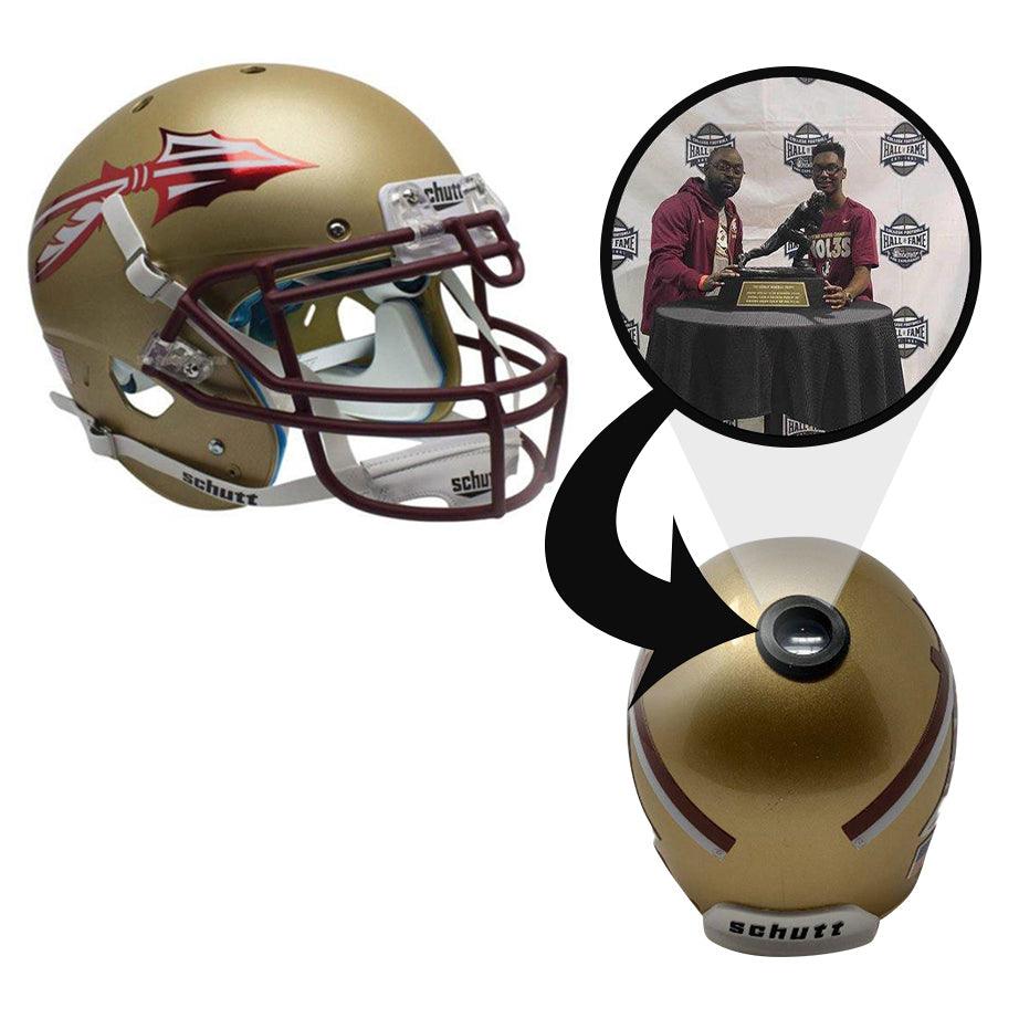 Florida State Seminoles Mini Football Helmet - Authentic College Collectible with Display Stand - Perfect for Fans, Memorabilia & Game Room Decor