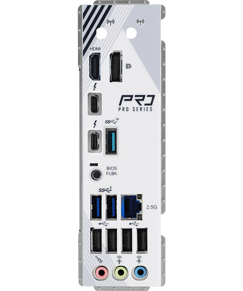 ASRock Z890 Pro RS ATX Motherboard - Intel LGA 1700 Socket, DDR5, PCIe 5.0, WiFi 6E - Perfect for Gaming PCs, Workstations & Content Creation