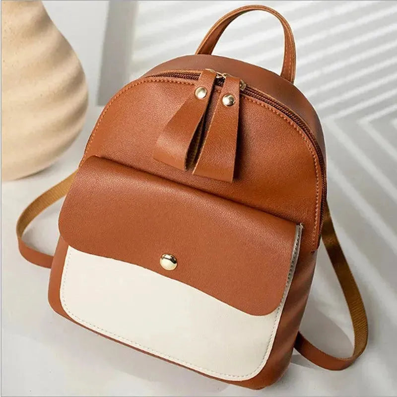 Mini Multi-Function Backpack for Women & Teens - Stylish School, Travel & Everyday Use