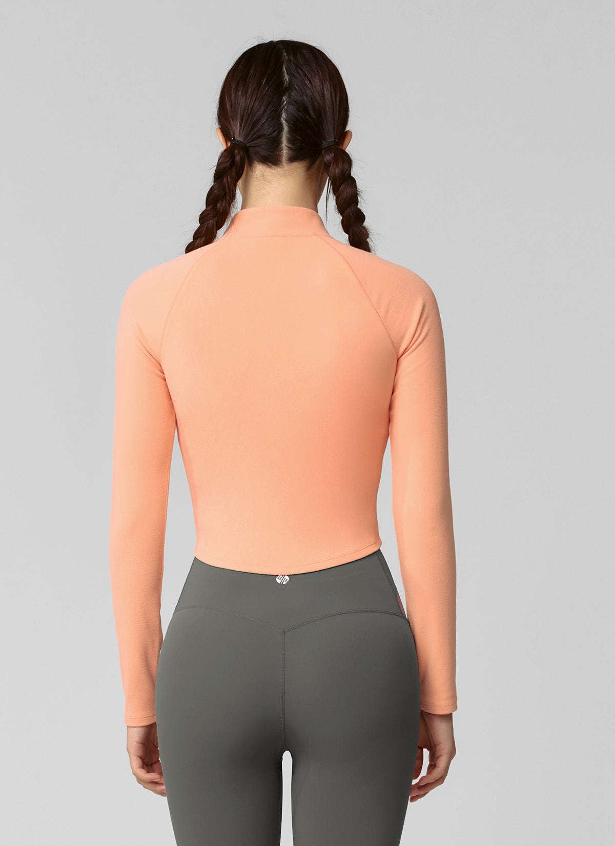 Active Crop Slim Fit Zip Up Jacket for Women - Lightweight Running Hoodie for Gym, Yoga & Outdoor Sports