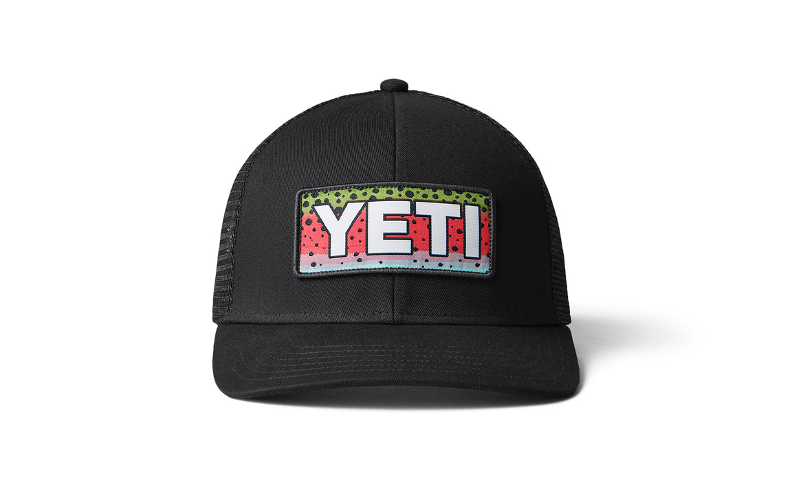 Premium Rainbow Trout Fishing Hat - UV Protection & Breathable Outdoor Sun Hat for Fishing, Hiking, and Camping