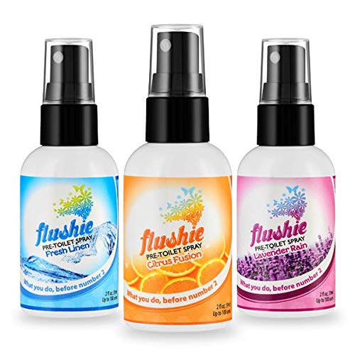 Travel Size Toilet Deodorizer Spray - Portable Bathroom Odor Eliminator for Poop Smell, Essential for Travel & Home Use - Freshens Air in Toilets, Cars, Camping & Small Spaces