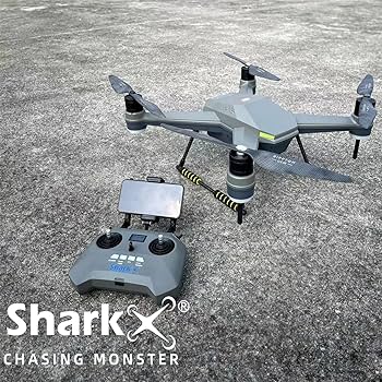 Rippton SharkX Fishing Drone with 3kg Bait Release - Waterproof RC Fishing Drone for Saltwater & Freshwater Fishing - Perfect for Offshore, Surf, and Ice Fishing Adventures