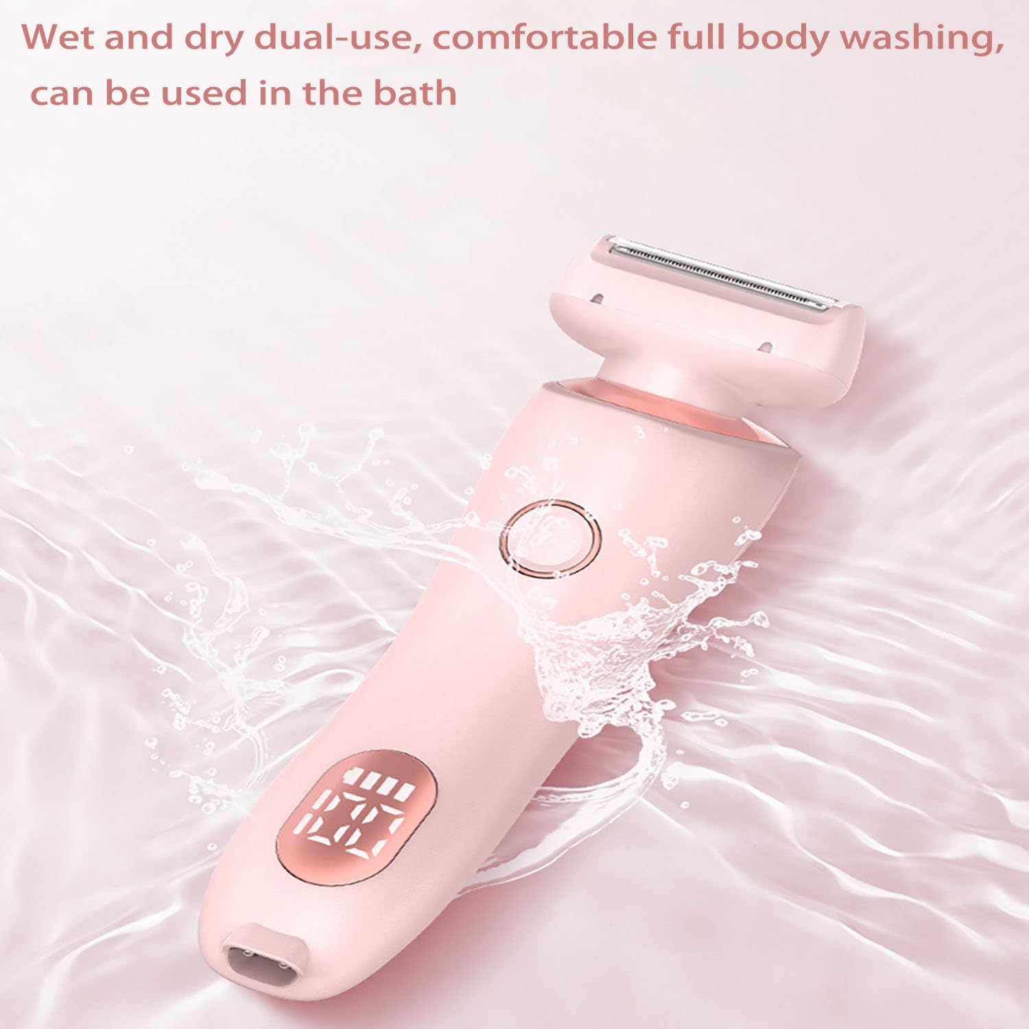 Duskofficial The Glide Pro 3.0 Waterproof Electric Razor for Women - 2-in-1 Wet & Dry Shaver with Floating Heads - Painless Hair Removal for Legs, Bikini & Underarms - Rechargeable Cordless Design (Blue) - Perfect for Travel, Gym & Quick Touch-Ups