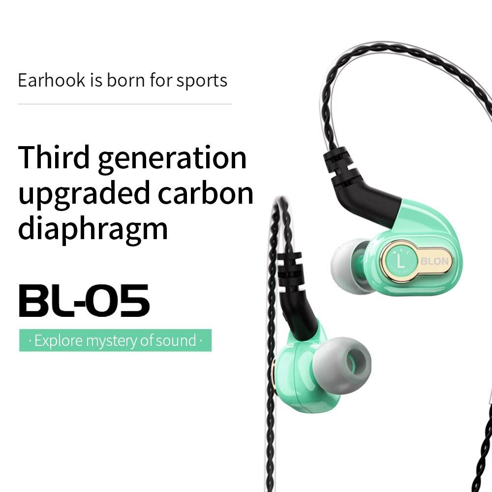 BLON BL05s 3rd Gen 10mm Carbon Diaphragm In-Ear Headphones - HiFi Sound for Music Lovers, Audiophiles & Gamers - Perfect for Commuting, Workouts & Gaming Sessions