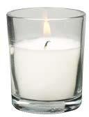 2 Inch Round Filled Glass Poured Votive Candles - Set of 75 White Long-Lasting 10 Hour Candles for Wedding, Restaurant, Spa, Home Decor & Romantic Ambiance