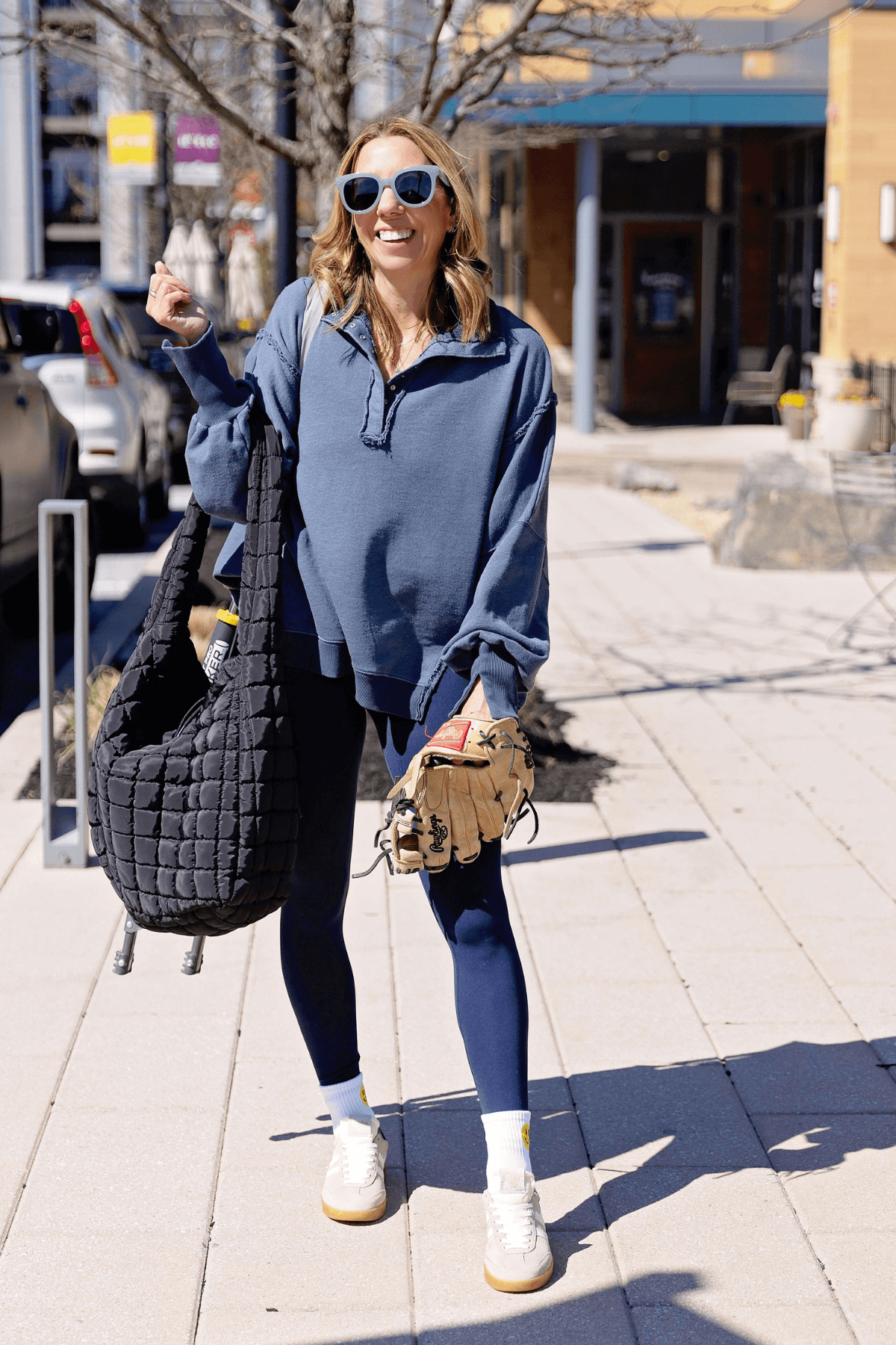 Free People Camden Henley Women's Long Sleeve Top - Boho Chic Loose Fit Shirt for Casual Wear, Layering & Fall Outfits