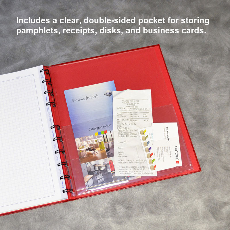 MiracleBind Notebook - Durable Spiral Bound Notebook for School, Office & Journaling | College Ruled Paper, 100 Sheets, 8.5 x 11 Inches | Perfect for Note Taking, Sketching & Planning