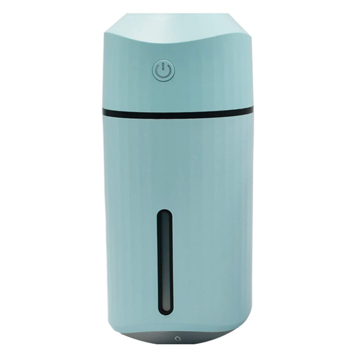 DERCLIVE Mini Portable Air Humidifier - USB Personal Humidifier with LED Light, Ultrasonic Cool Mist for Home, Office, Bedroom & Travel - Quiet Desktop Humidifier for Dry Air Relief
