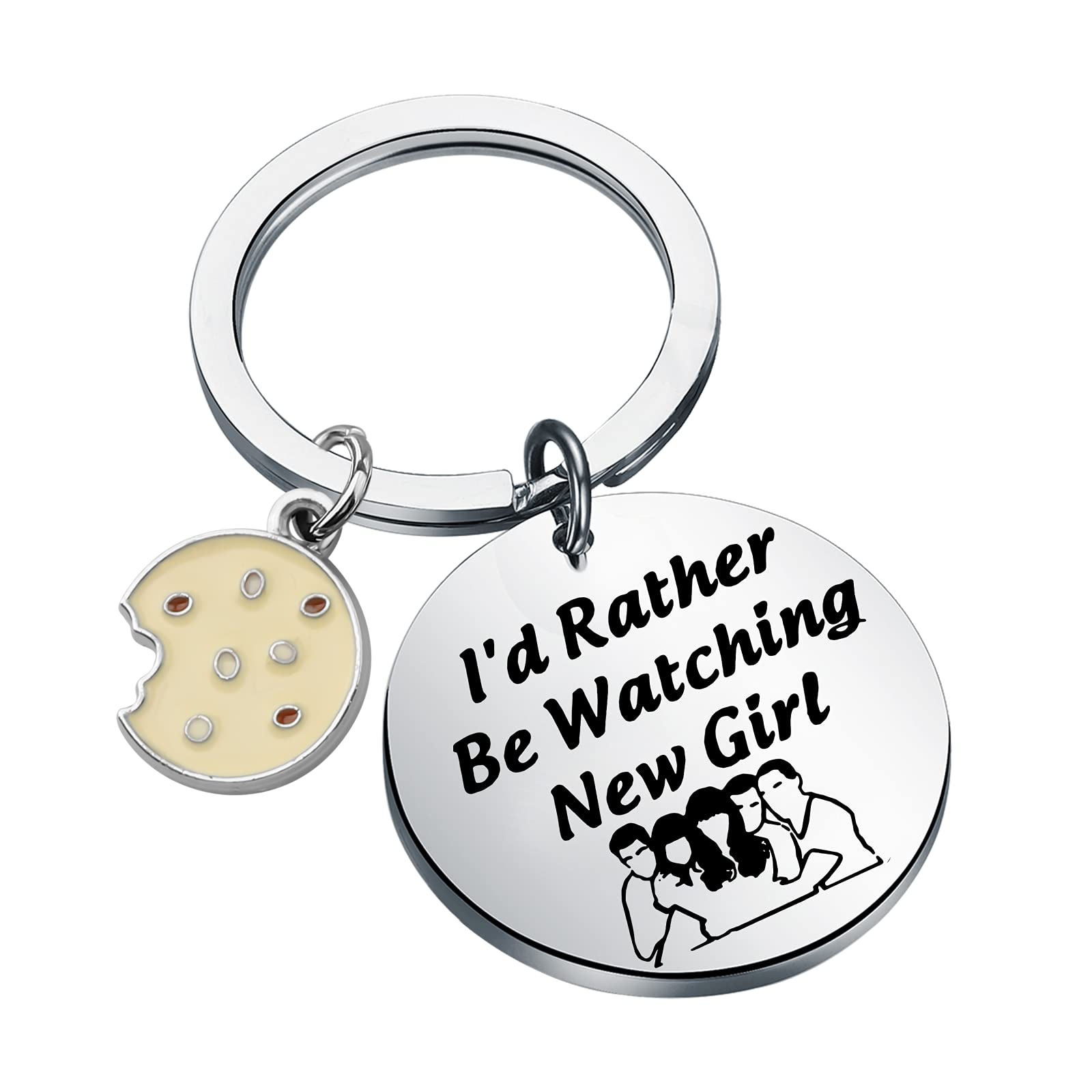 ENSIANTH New Girl TV Show Inspired Gift - Perfect for TV Series Fans & I'd Rather Be Watching Fans - Great for Birthdays, Christmas & Home Decor