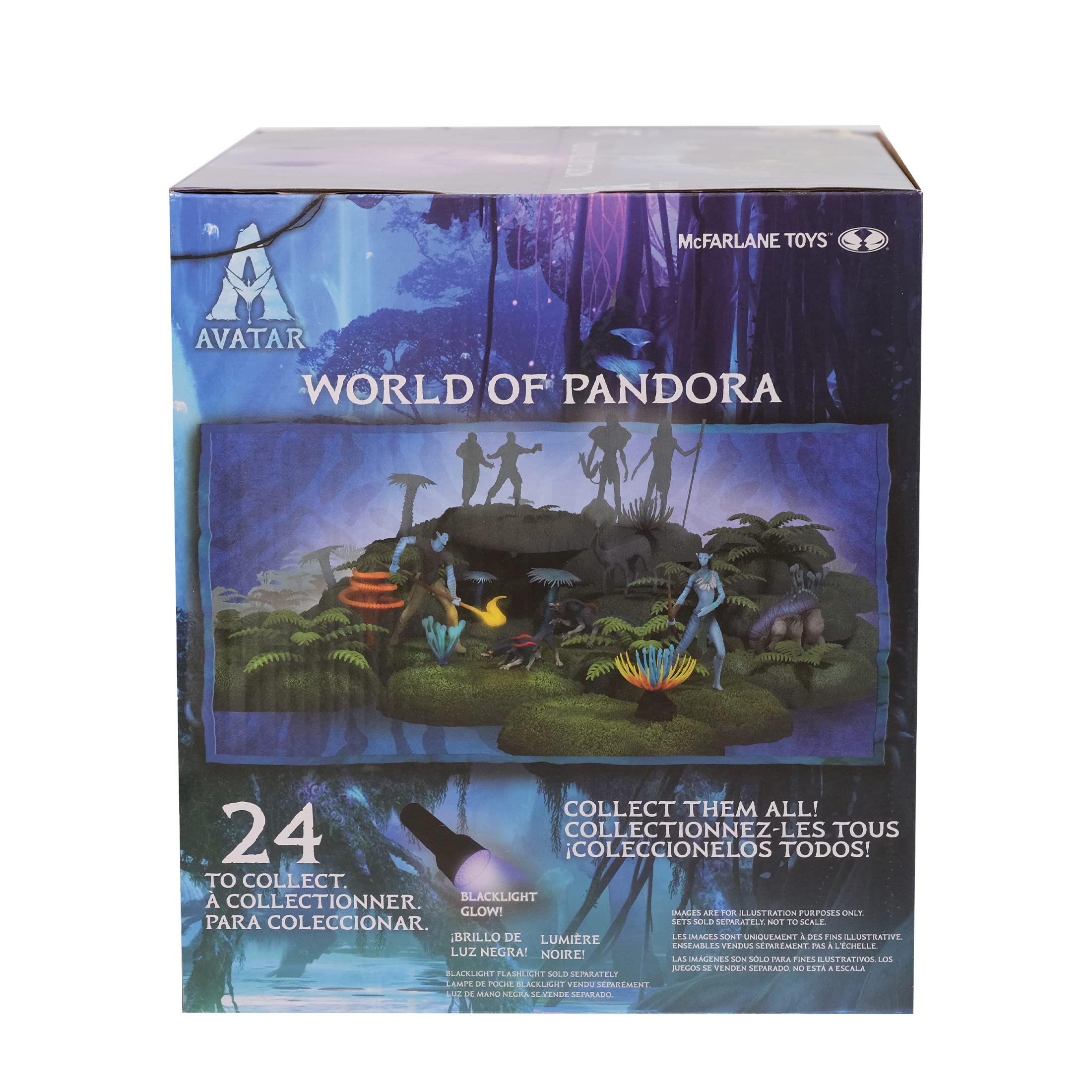 McFarlane Toys Disney Avatar World of Pandora Mystery Blind Box - Collectible Action Figure Set for Kids & Adults (Ages 8+) - Perfect for Pandora Themed Birthday Gifts, Movie Night Decor & Disney Collection Displays