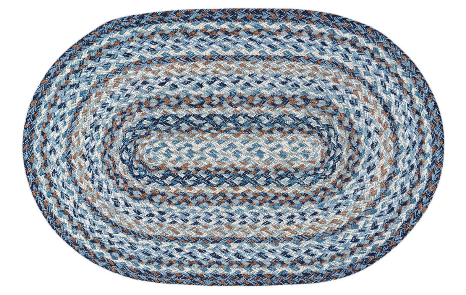 Eco-Friendly Earth Rugs - Sustainable Denim Area Rug for Living Room, Bedroom & Home Decor | Soft & Durable Floor Mat for Indoor Use