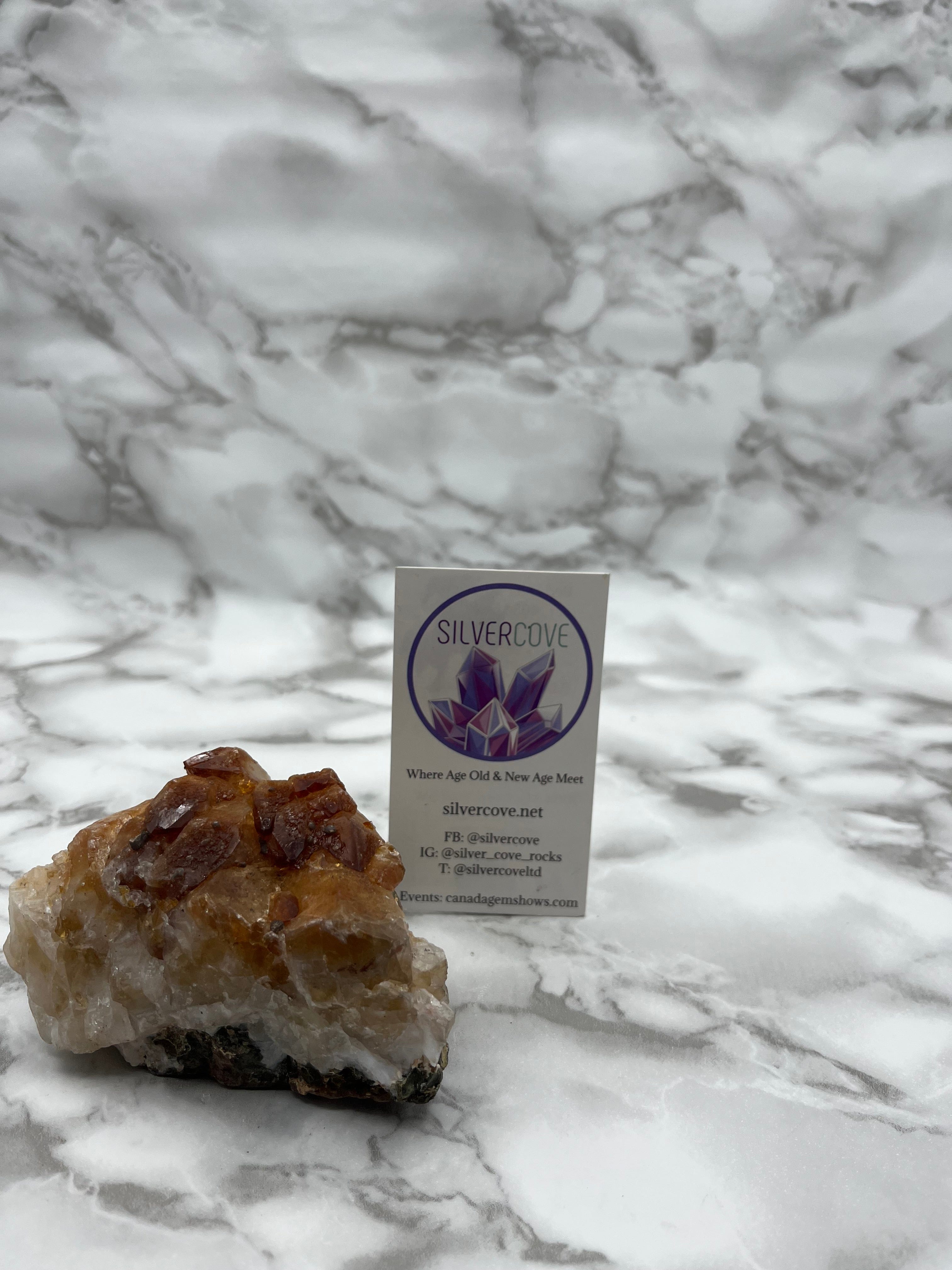 Natural Citrine Crystal Cluster - 12 Inch Healing Stone for Home Decor, Meditation & Energy Cleansing | Perfect for Feng Shui, Reiki & Spiritual Gifts