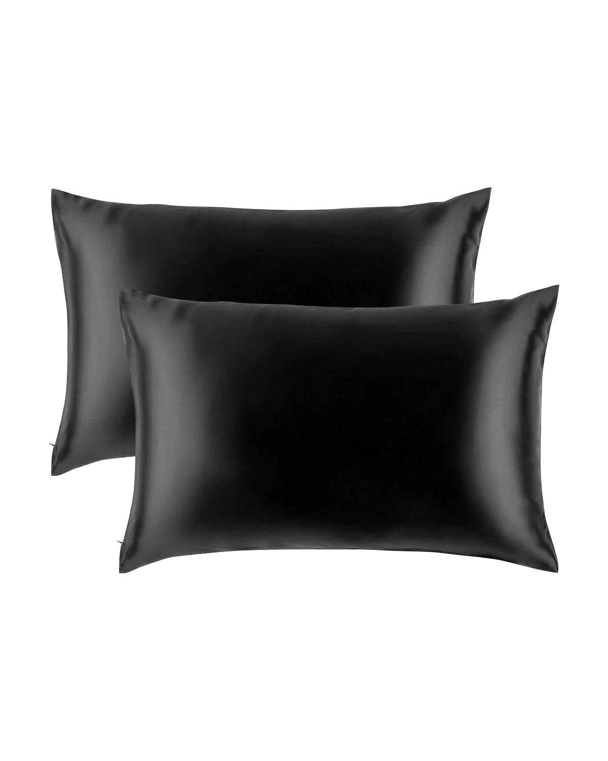 2PCS 19 Momme Silk Pillowcases with Hidden Zipper - Luxurious 100% Mulberry Silk for Better Sleep, Hypoallergenic & Temperature Regulating - Perfect for Bedroom, Hotel, or Gift