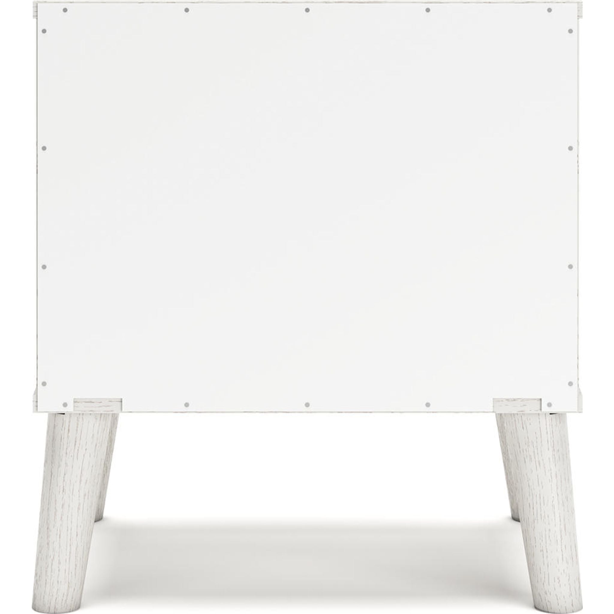 Aprilyn White Nightstand - Modern Bedside Table for Bedroom, Living Room & Guest Room - Stylish & Functional Storage Furniture
