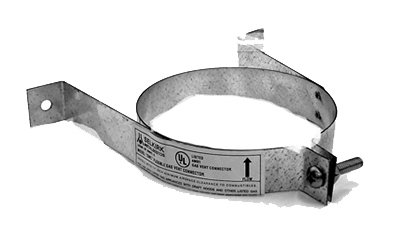SELKIRK 103431 3 Inch Gas Vent Wall Band - High Temperature Flue Pipe Fitting for Fireplace, Furnace & Water Heater Venting Systems