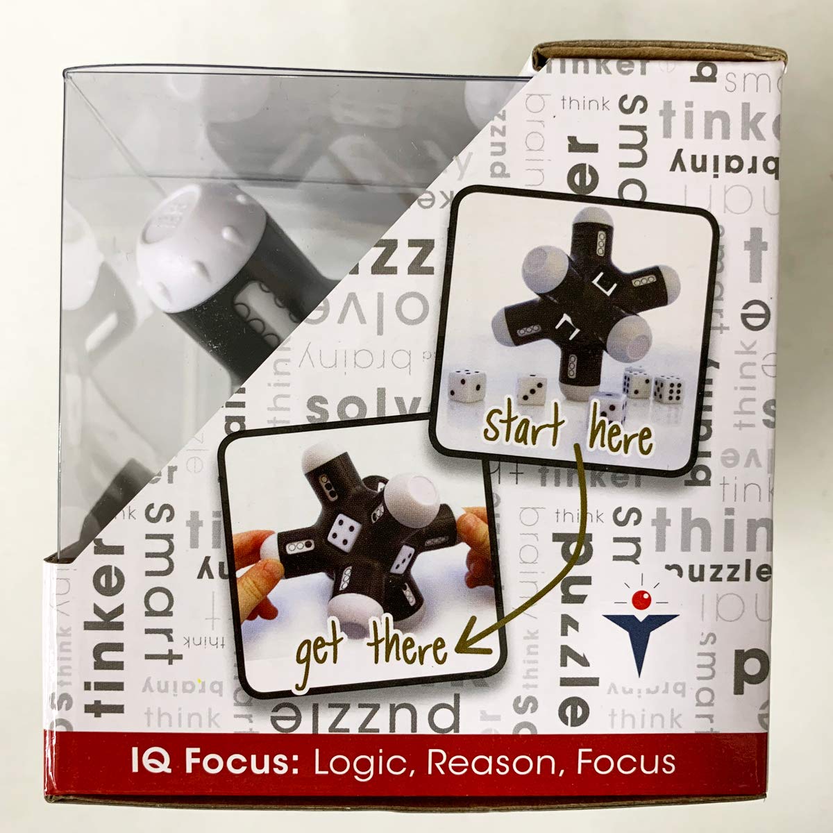 Brain Dice Puzzle - Fun & Challenging 3D Logic Game for Kids & Adults - Perfect for Family Game Nights, Classroom Activities & Stress Relief