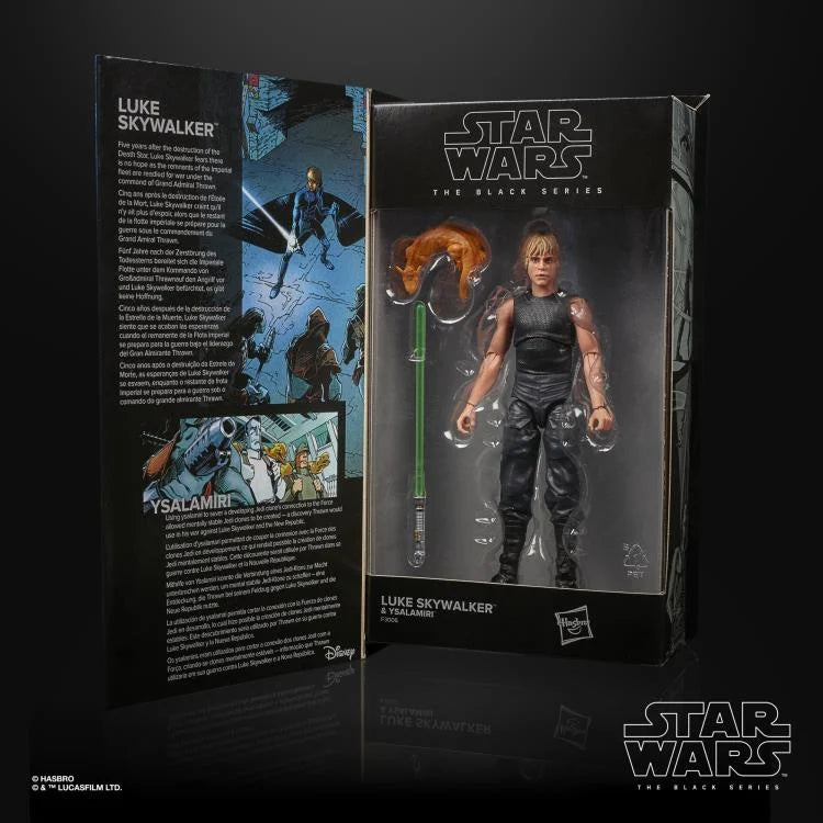 Star Wars The Black Series Luke Skywalker Comic Version 6-Inch Action Figure - Collectible Toy for Display, Cosplay & Gift Giving