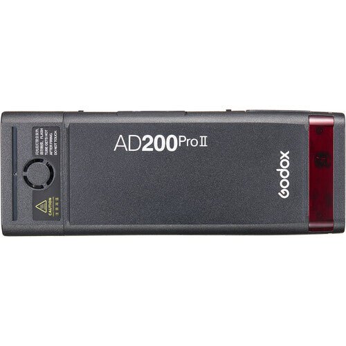Godox AD200Pro II TTL Pocket Flash - Powerful Portable Strobe Light for Photography, Studio & Outdoor Shooting - Perfect for Portraits, Events & On-Location Photography