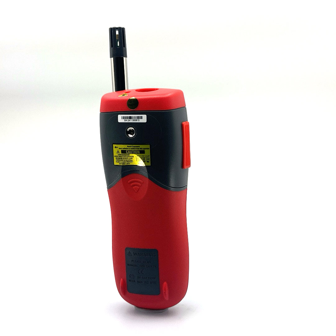 Digital Psychrometer and Infrared Thermometer (RHT52) - Accurate Humidity & Temperature Meter for HVAC, Industrial, and Home Use