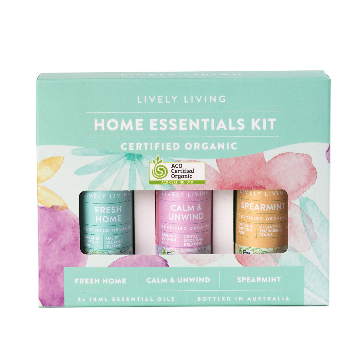 Organic Essential Oil Trio Set - Lavender, Peppermint & Tea Tree for Aromatherapy, Relaxation & Skin Care - Perfect for Diffusers, Massage & DIY Beauty
